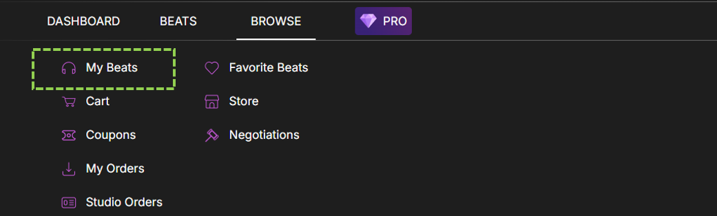 Go to My Beats