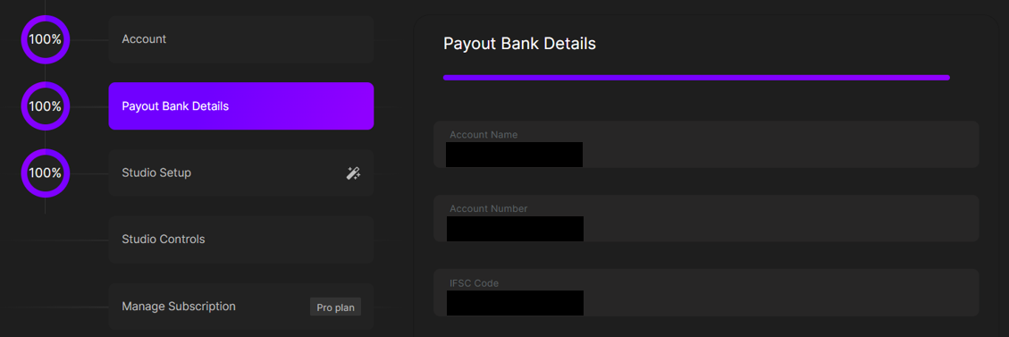 To receive payouts, you need to link your bank account to your Beat22 seller profile. Just go to Settings