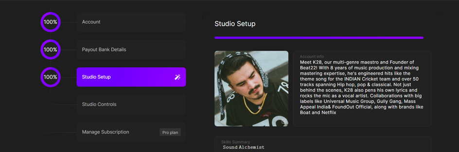 Click on the Profile Picture