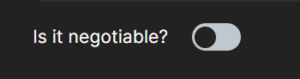 Step 5: Enable Negotiation Feature (Highly Recommended)