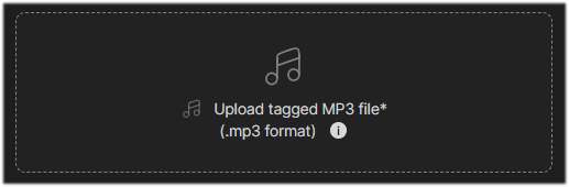 Here you’ll upload the actual files that make up your beat. You’ll see 4 fields: 1\. Tagged MP3 File