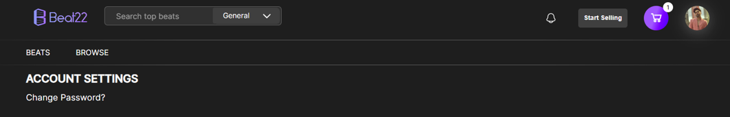 Scroll to the “Change Password” section You’ll find a section labeled Change Password.
