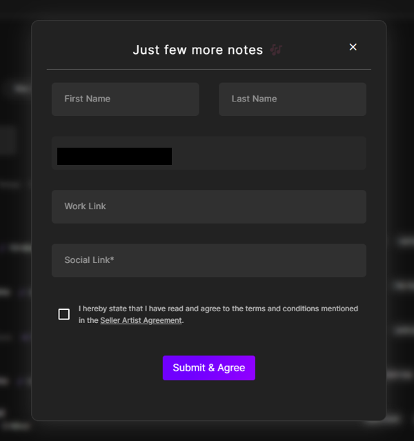 Additionally, your Instagram or YouTube profile link (if available).