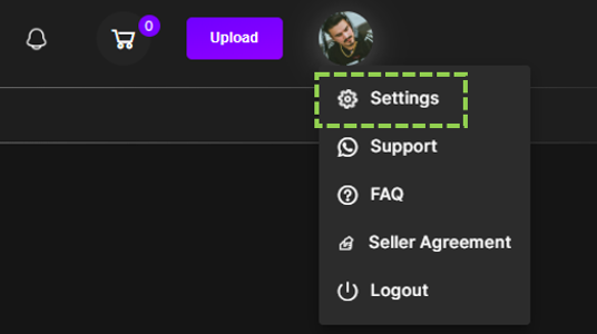 Set Up Your Seller Account While waiting for approval, you can start setting up your seller profile by going